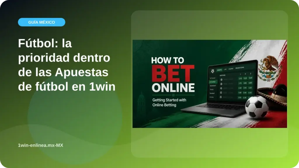 Fútbol: la prioridad dentro de las Apuestas de fútbol en 1win illustration